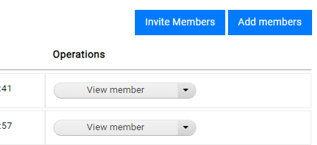 invite members
